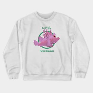 Purple Rhinopias Crewneck Sweatshirt